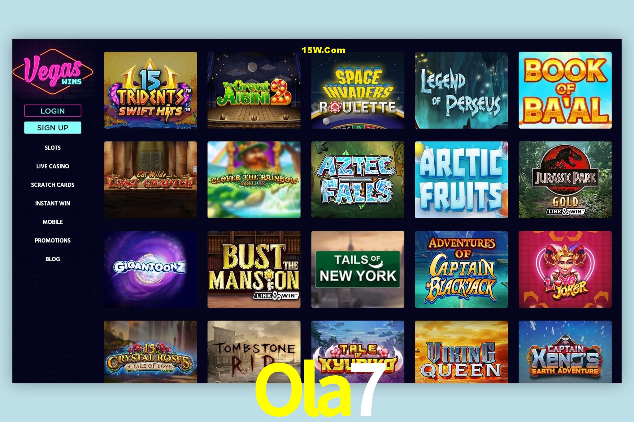 Welcome Bonus Ola7